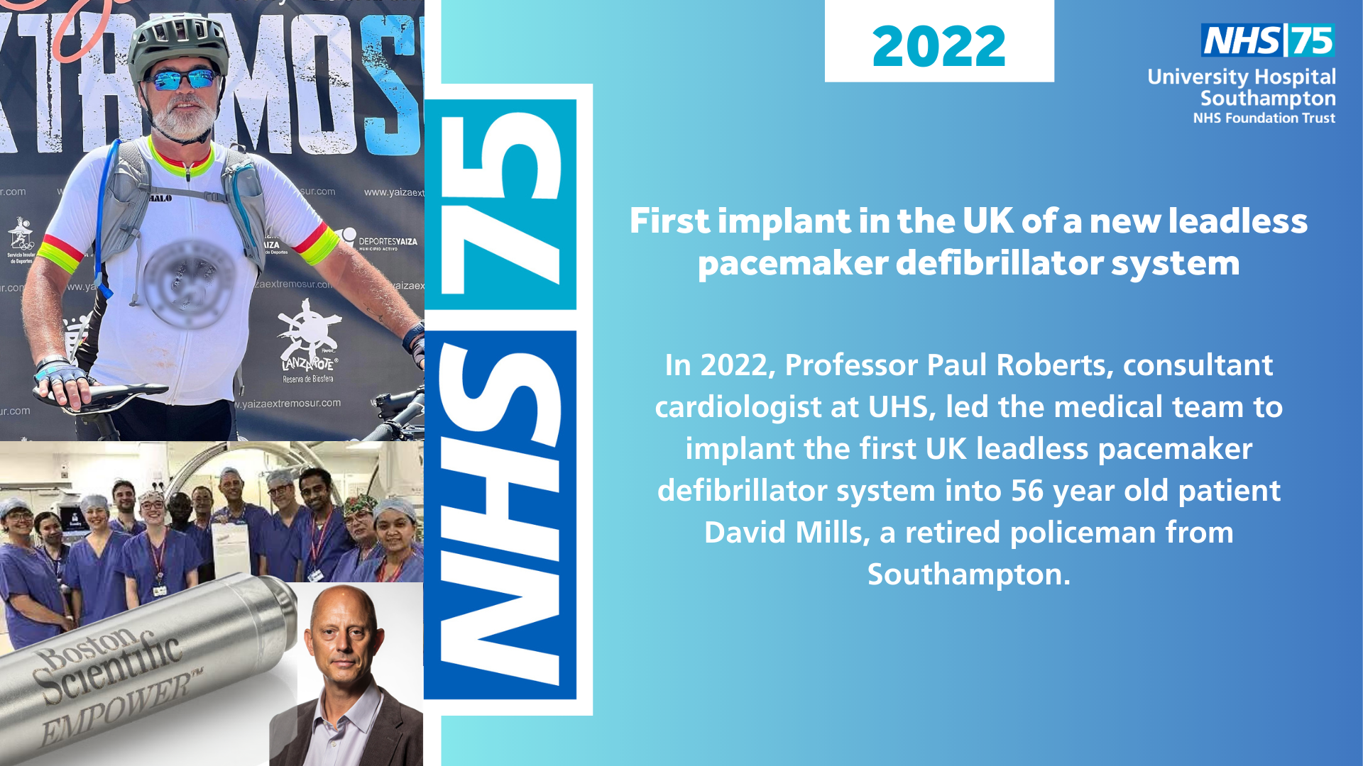 First implant in the UK of a new leadless pacemaker defibrillator system