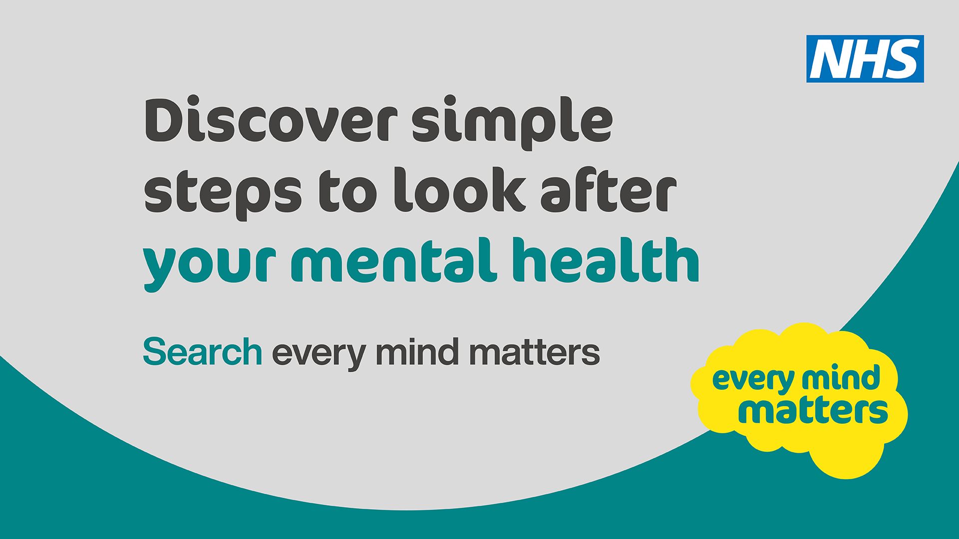 Every Mind Matters - Discover simple steps to look after your mental health