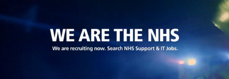 Still image from "We are the NHS" advertising campaign