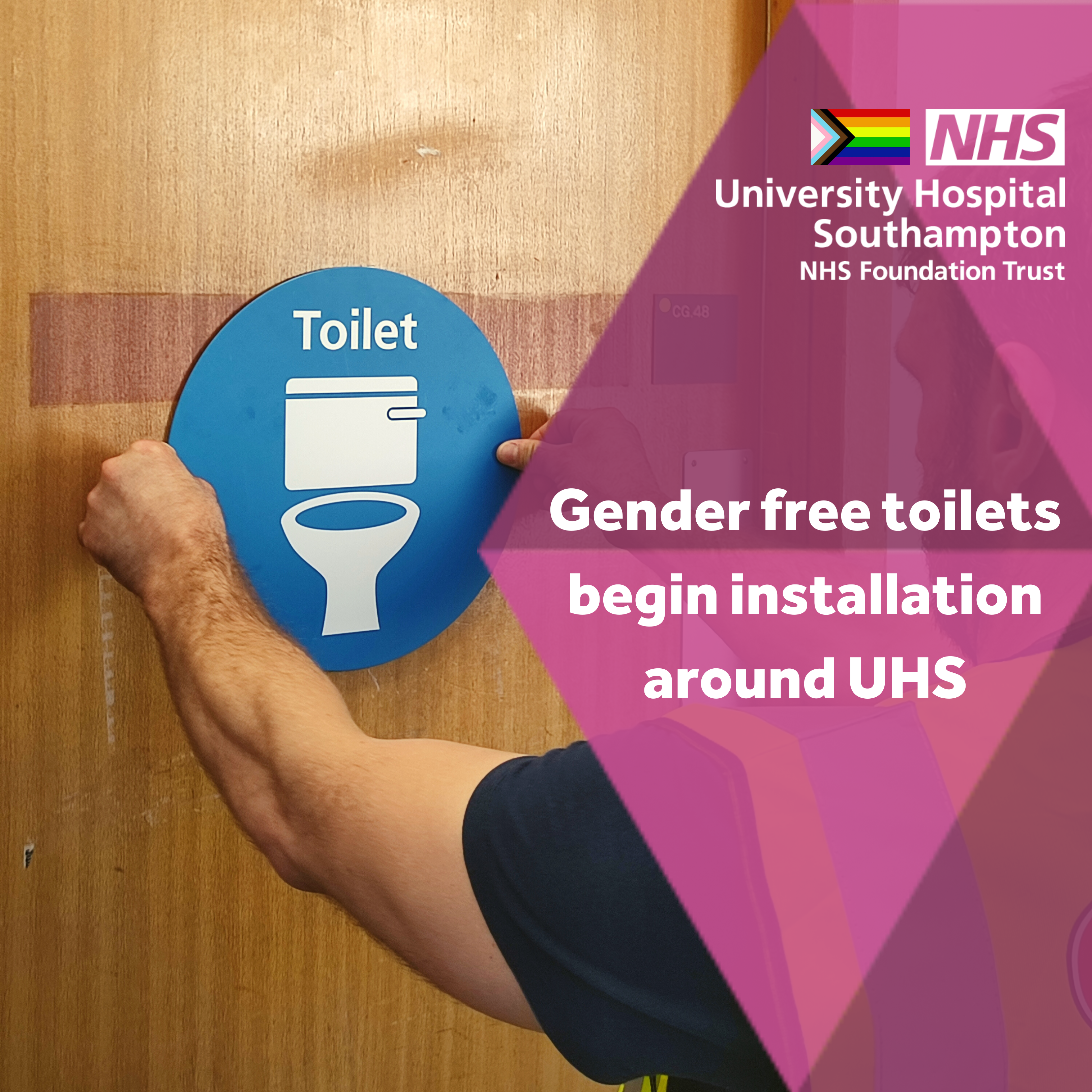 Gender free toilets begin installation around UHS