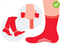 Graphic representing walking