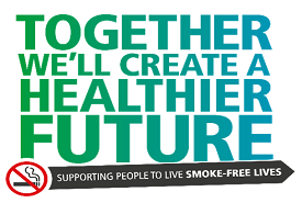 Together we'll create a healthier future - Supporting people to live smoke-free lives