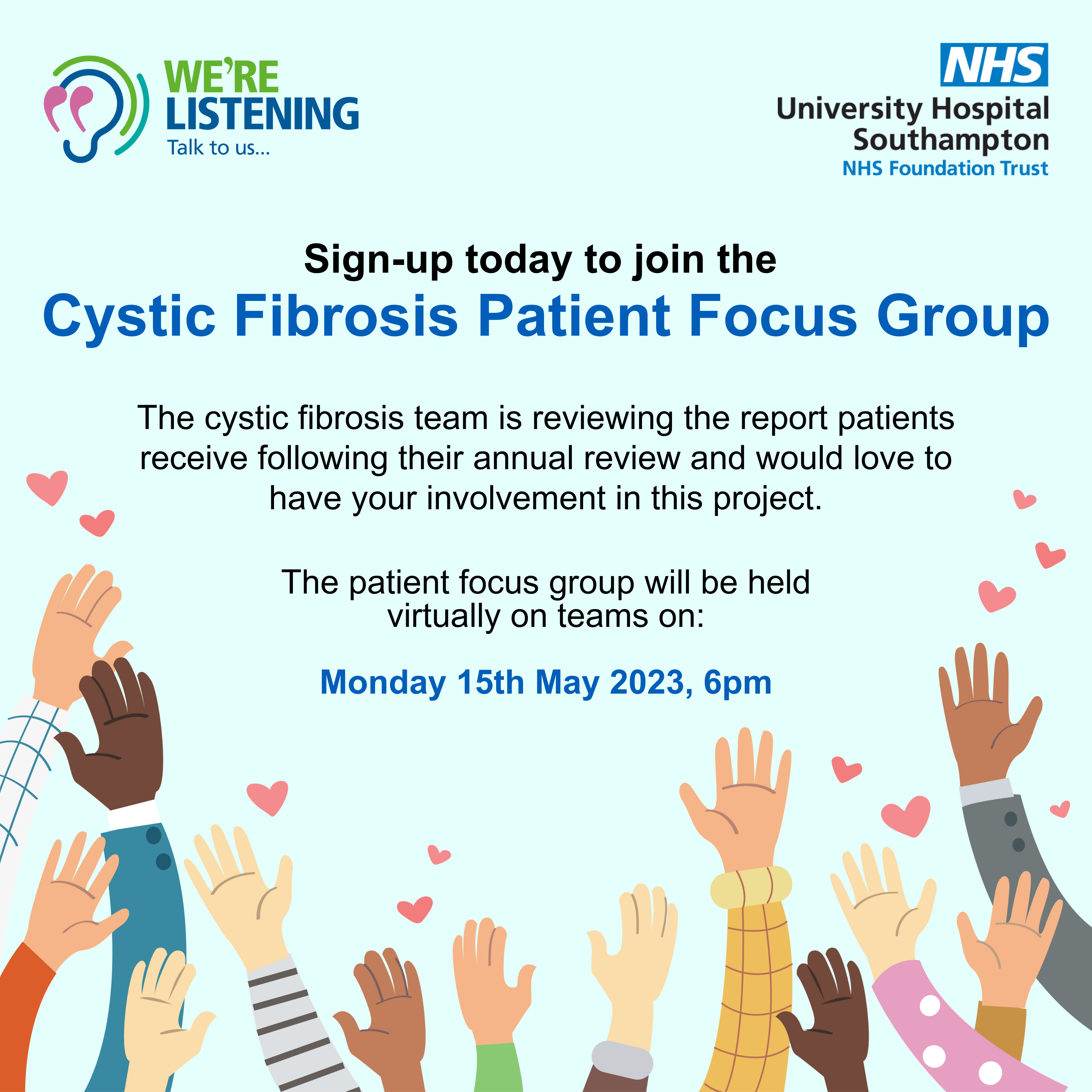 Cystic Fibrosis Patient Focus Group
