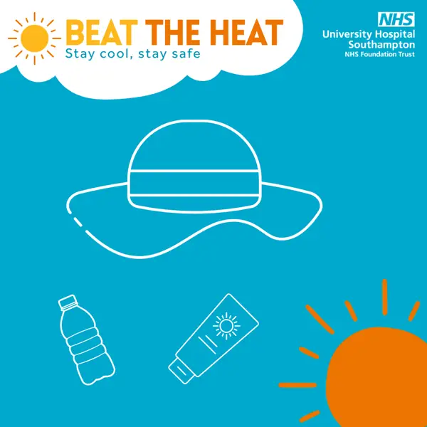 Hot weather - stay cool, stay safe