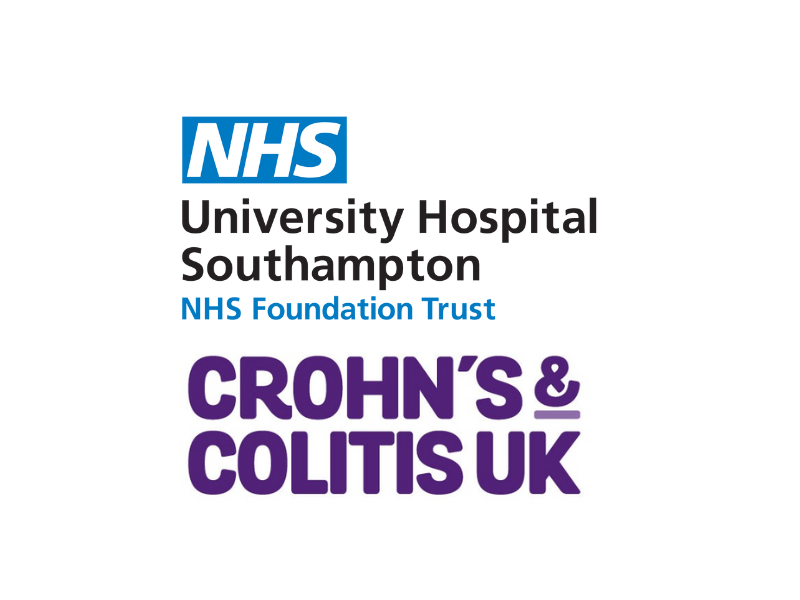 UHS and Crohn's and Colitis UK logos